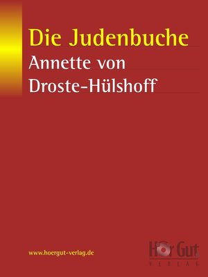 cover image of Die Judenbuche